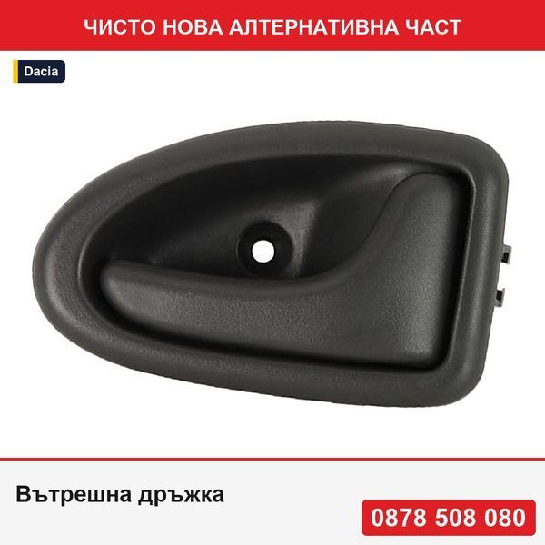 Вътрешна дръжка за отваряне на врата за Dacia Logan; Renault Clio 2, Megane 1, Scenic 1, Trafic; Opel Vivaro - Дачия Логан