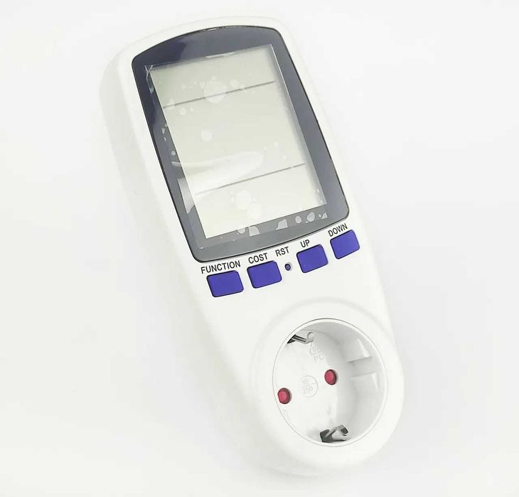 Цифровой Ампер, Вольт, Ваттметр, счетчик электроэнергии. С подсветкой.