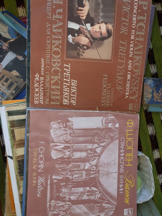 Пластинки виниловые