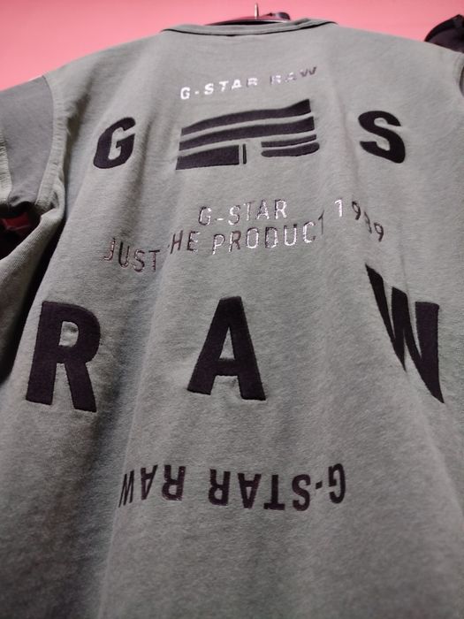 Оригинална тениска с гравюри G-Star Raw C&S XS , S нова мъжка