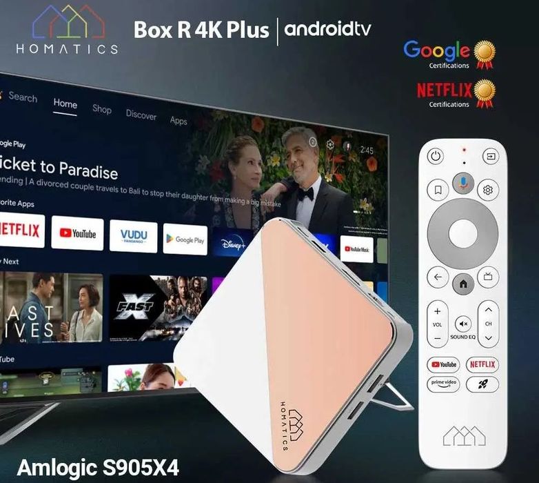 Продам HAMATICS BOX R 4K PLUS  тв бокс