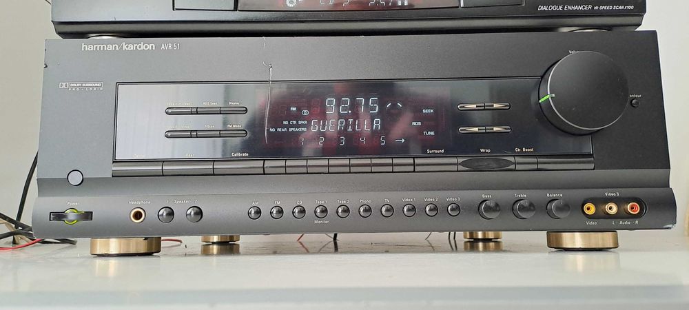 Amplituner Harman Kardon AVR 51 – Receiver High Current – Phono – RDS – Masiv 680W