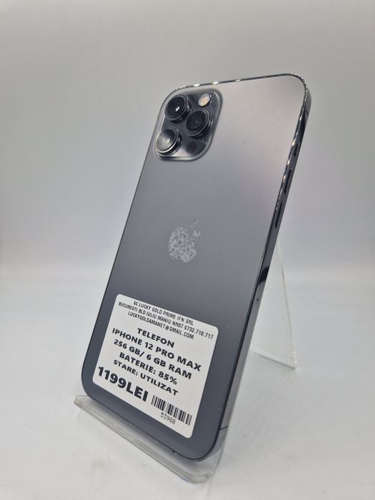 Iphone 12 Pro Max 256GB / 6GB Ram 85% Baterie Garantie #53980