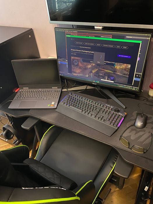 ASUS TUF Gaming 27" IPS, 165Hz, 1ms, FHD (1920x1080) Геймърски монитор