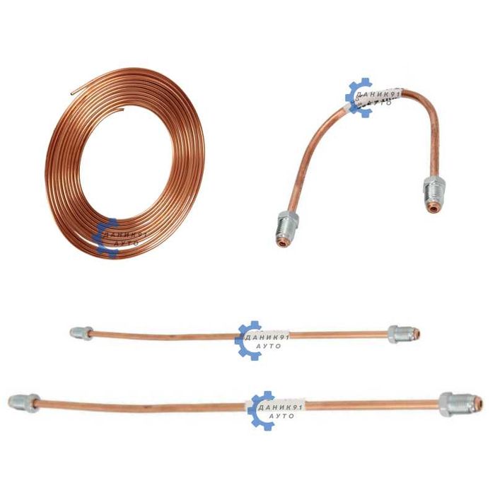 Спирачна тръба медна Ф6