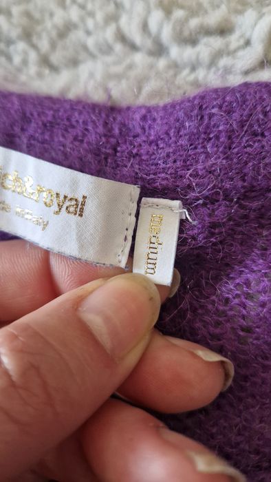 Pulover Rich&Royal, mărimea M, Alpaca și Mohair