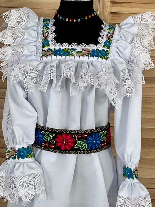 Camasa traditioanala de Maramures cu brau pentru femei