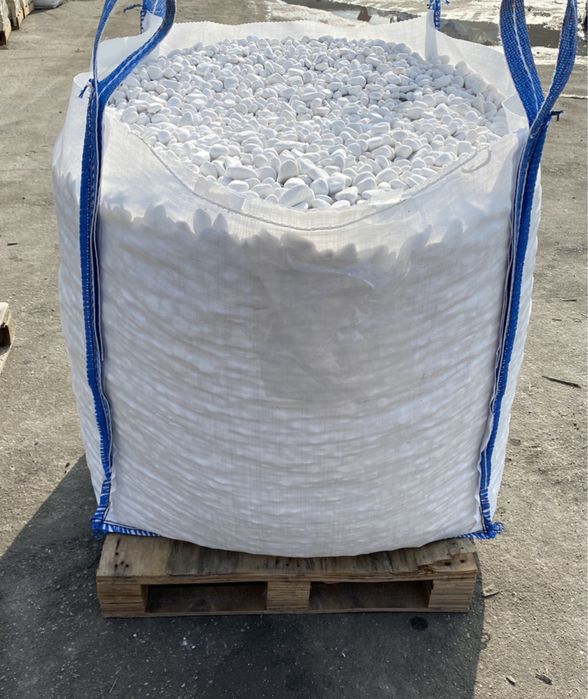 Piatra decorativa rotunjita Perfect White Thasos