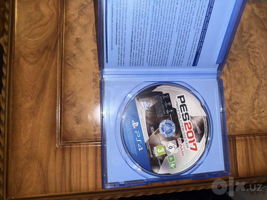 Диск игры от PES2017