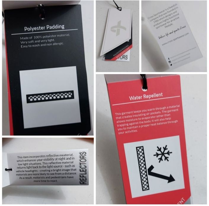 Geaca iarnă nouă Cross Sportswear Snow Sweden măsura 134-140