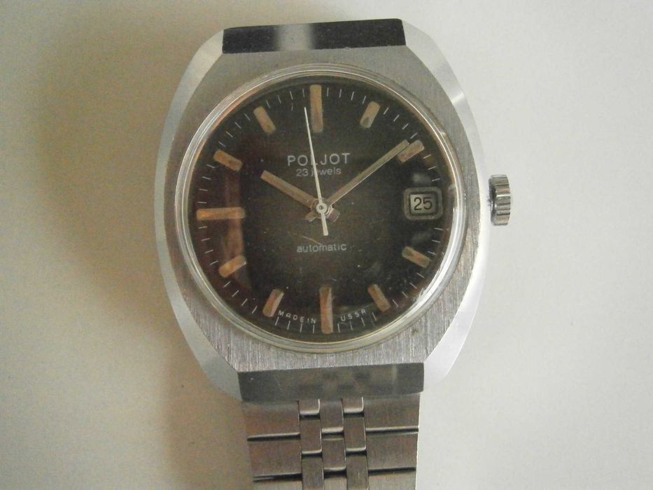 POLJOT automatic, 23 jewels, made in USSR, case 37mm, TOP!