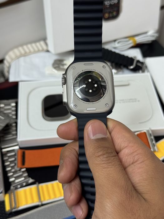  Apple Watch Ultra titanium Olive Alpine Loop M