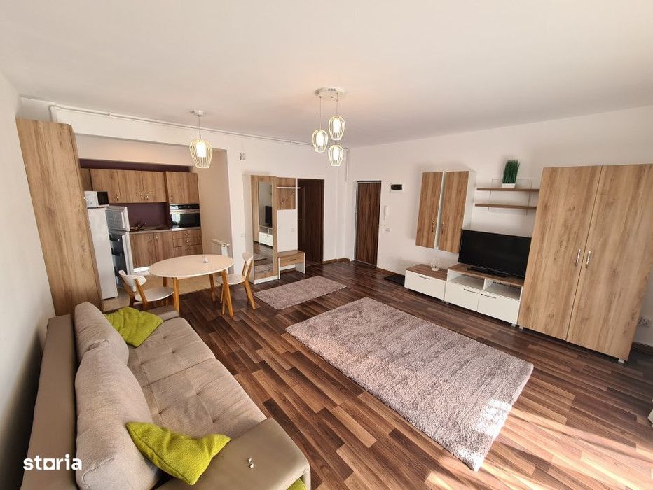 Apartament 1 camera, finisat, mobilat, utilat, complex rezidential