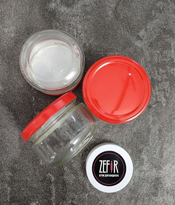 Банка с крышкой стекло 100 мл