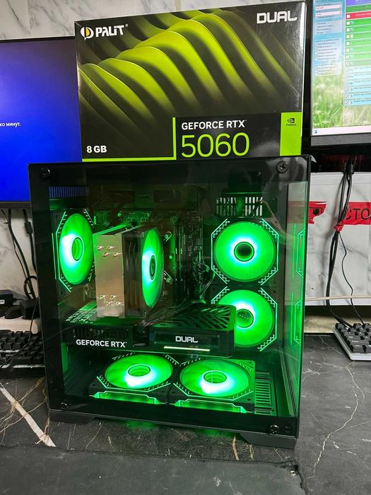 Игровой компьютер/системный блок/комплект/пк/i5 14400F/RTX5060/ОЗУ32ГБ