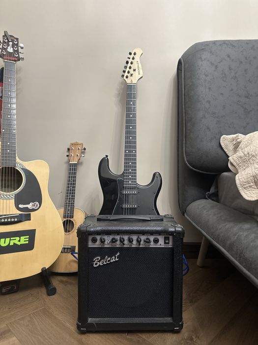 Гитара с комбоуселителем