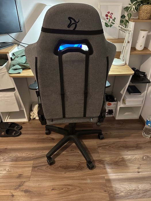 Scaun Gaming Arozzi Torretta, Textil, Gri