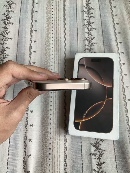 iPhone 16 pro 128gb ideal desert