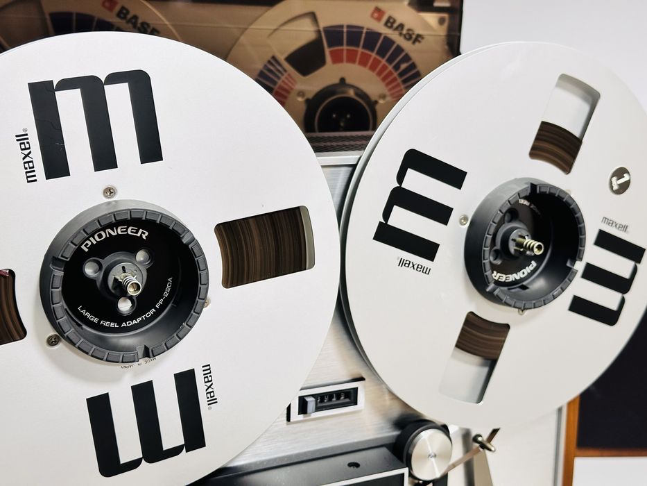 Magnetofon de colecție PIONEER RT-1020L,naburi Pioneer,role 26cm,1974!