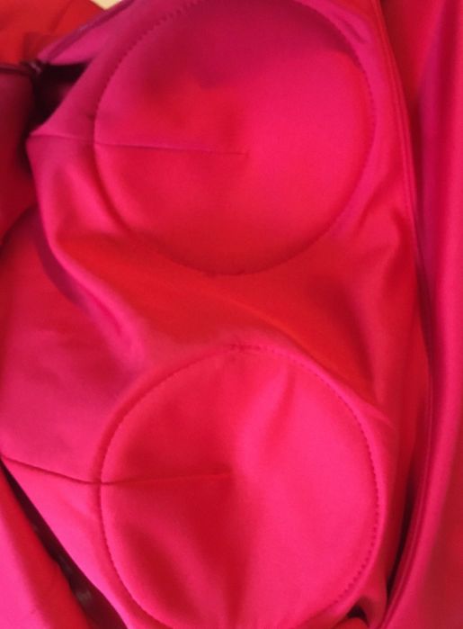 Rochie lunga rosie ASTRID eveniment/domnisoara de onoare/pr negociabil