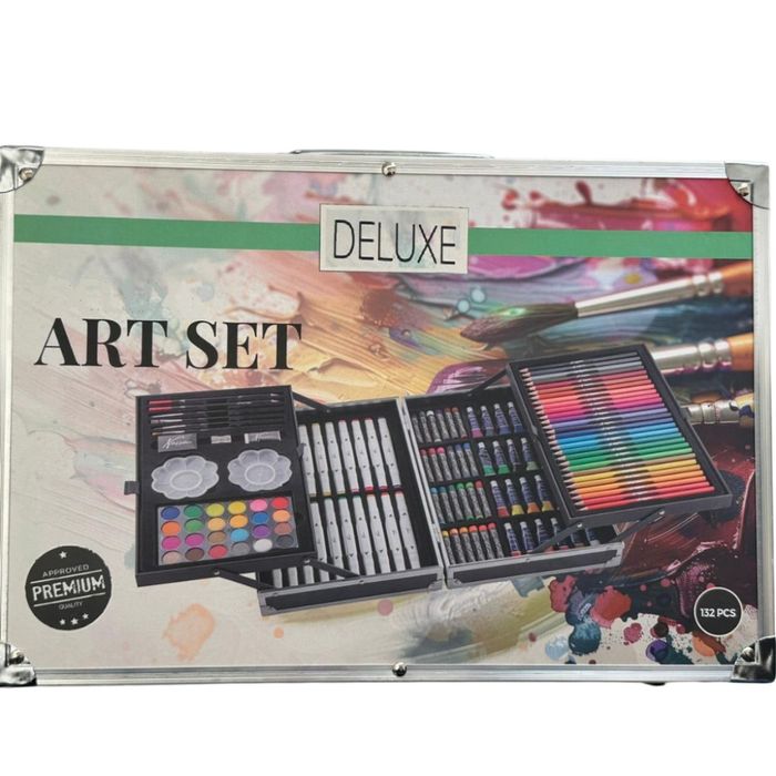 Арт куфар за деца – 132 части цветно вдъхновение