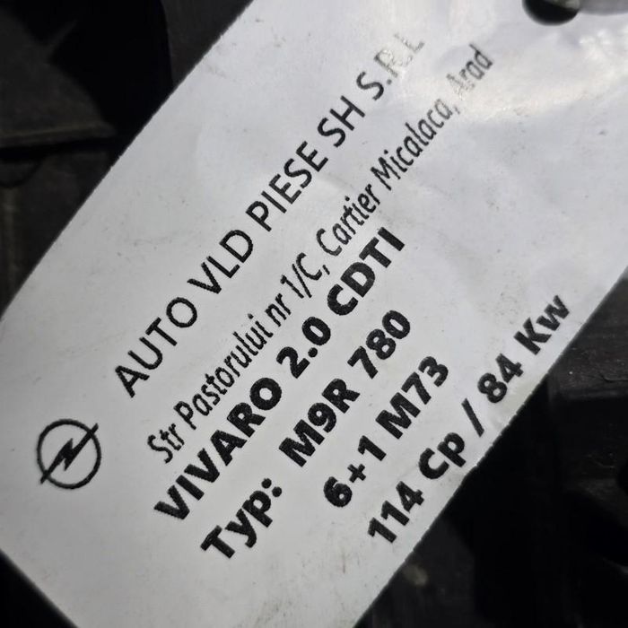 Aeroterma completa Opel Vivaro