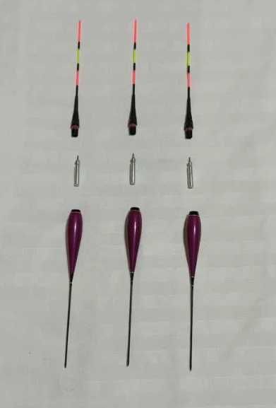 Vand set 3 plute LED pentru pescuitul de noapte