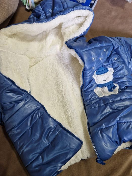 Куртка теплая 12-18мес