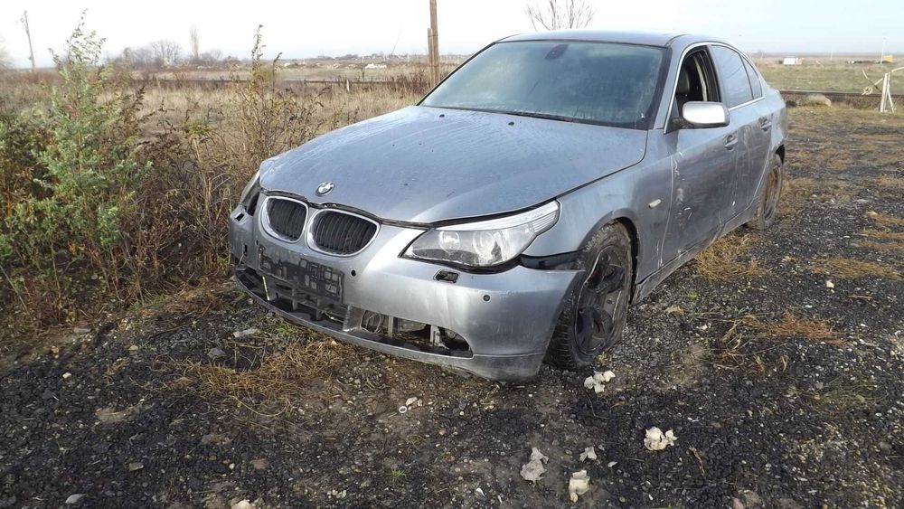 BMW 525 D 177 CP  E60 Automatic avariat lovit  2005
