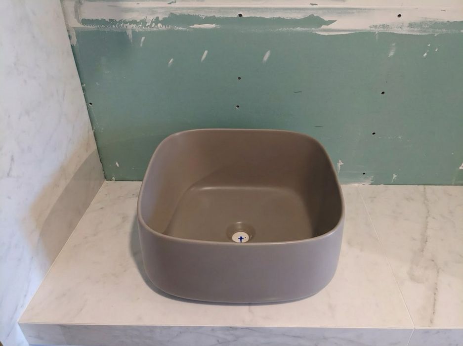 Chiuveta Artceram Quadro Col006 Brown Matera 41