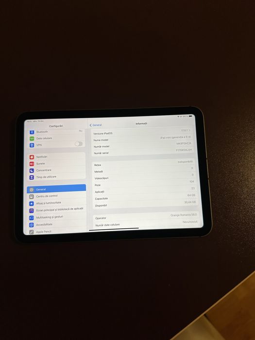 Vand Ipad Gen 6, 64 GB