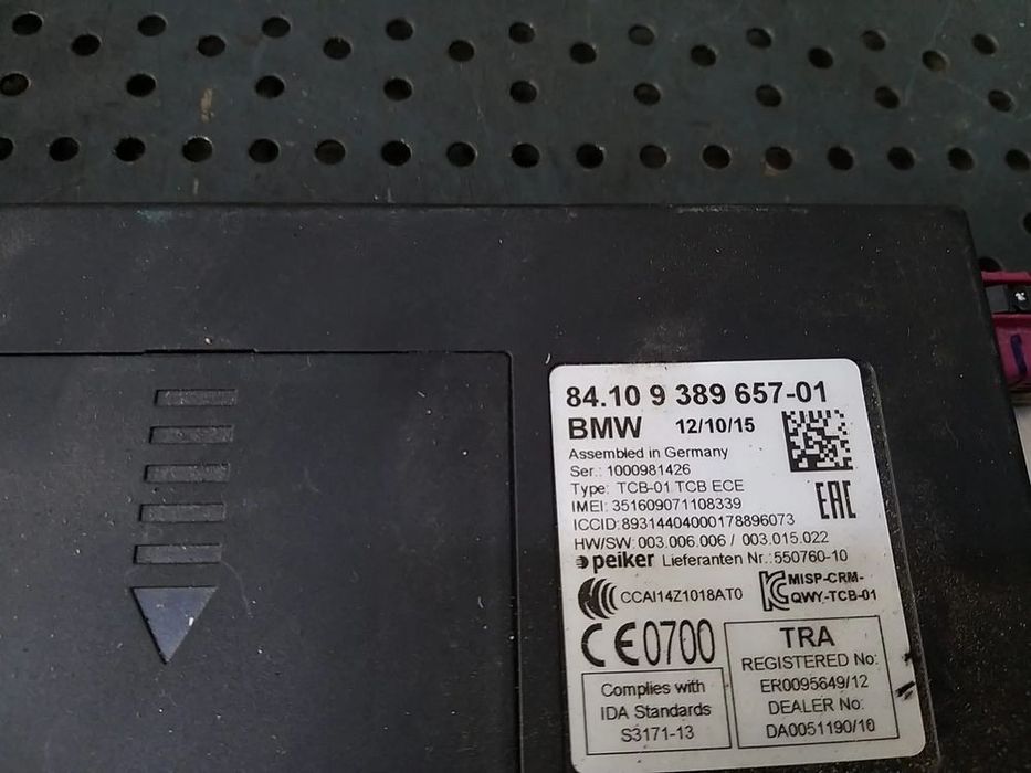 Modul bluetooth bmw seria 1 f20 f21 8410938965701 55076010