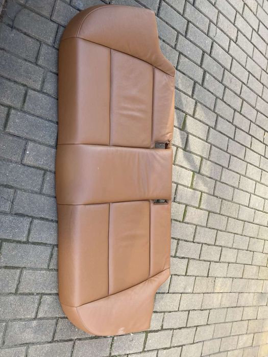 Задна кожена седалка BMW Е90 Saddle Brown