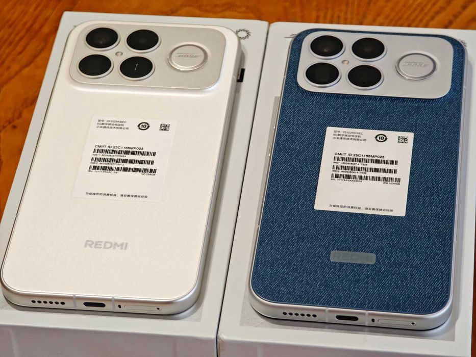 Нов Redmi K90 Pro Max - 6.9", SD8 Elite Gen5; Bose;7560mAh; 3x50mpx