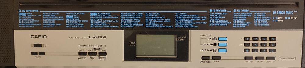 Синтезатор Casio LK-136