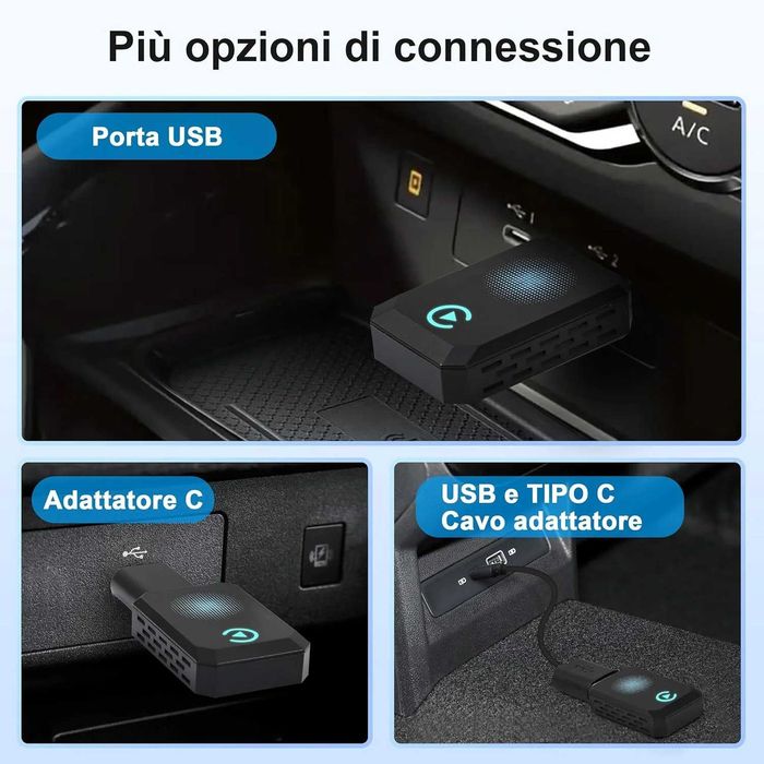 CarPlay Wireless Adapter – безжичен адаптер за Apple CarPlay 2025