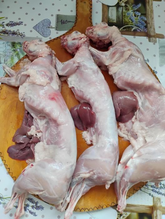 Прясно заешко месо