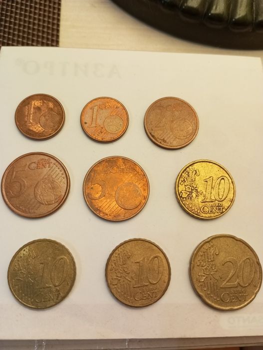 Монеты РК и Евро