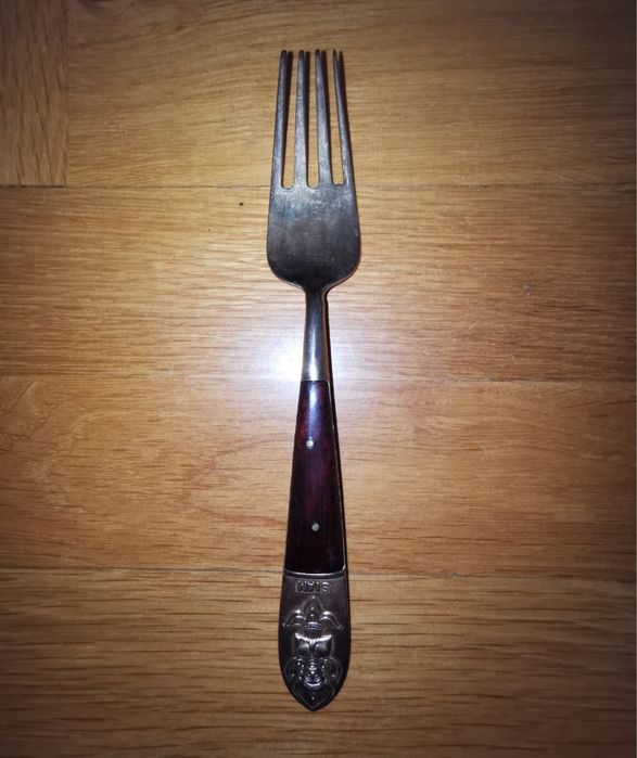 Антикварен сервиз прибори Sri Sang Thai LK 8 човека бронз палисандър