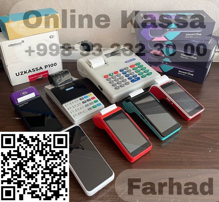 Кассовые аппараты "Smartone pro" "A-Pay P10 UZKASSA"
