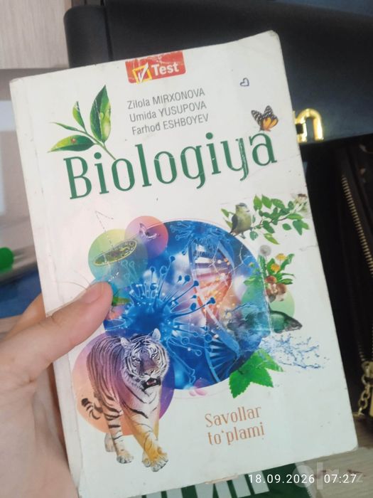 Biologiya — Testlar to‘plami