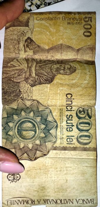 Vând bancnotă 500 lei an 1991