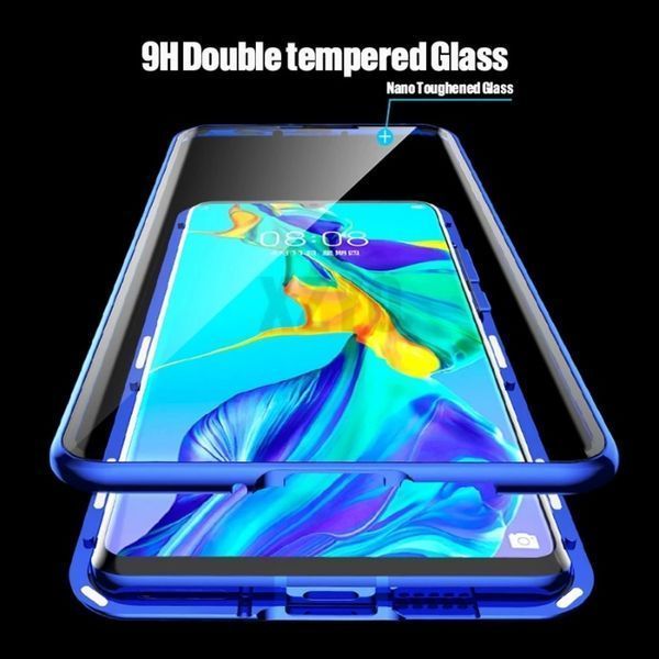 Huawei P30 Pro / Двоен 360 градуса магнитен калъф