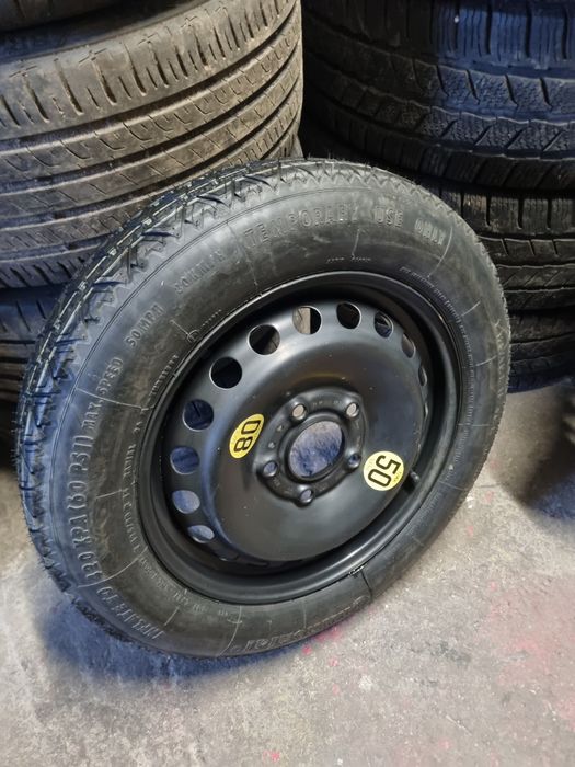Roata rezerva Slim 5x120 R15 Bmw z3 e36 Anvelopa T125/90/R15