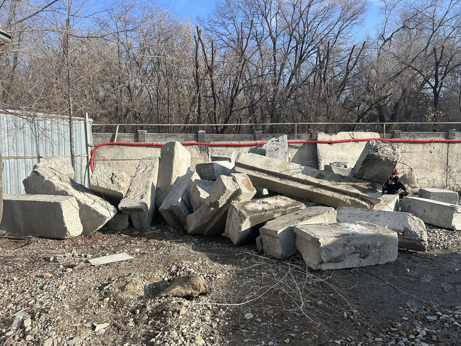 Блоки бетонные фундаментные