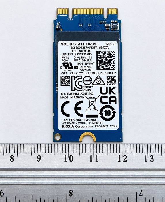 Dysk m2 ssd kioxio 128gb