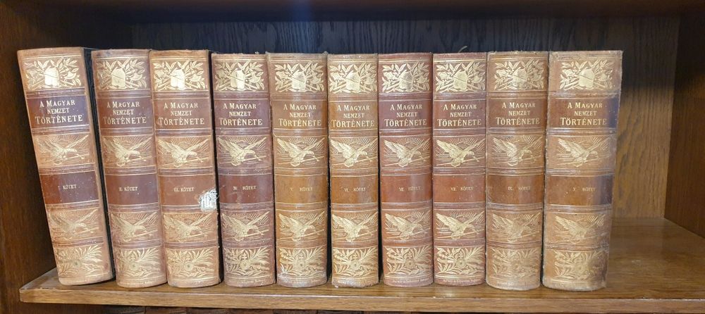 Set complet „A Magyar Nemzet Története”, vol. I–X, ediția a II-a, Buda