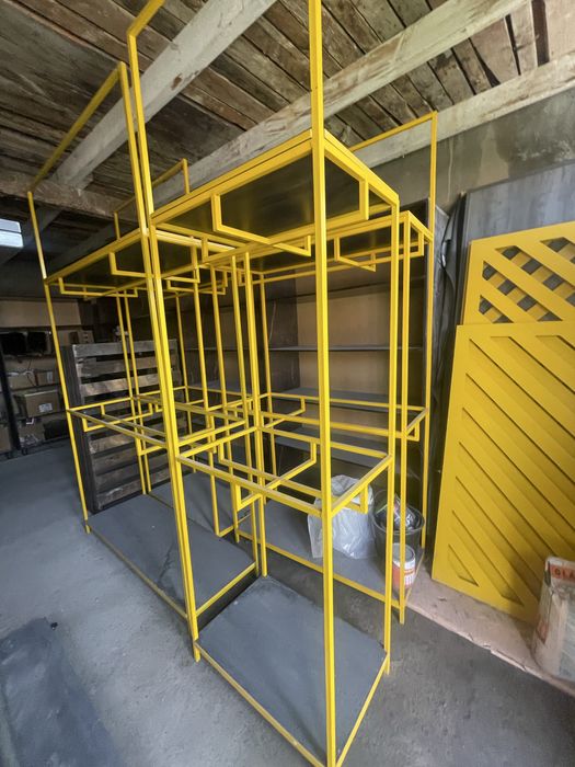 Стеллажи металлические