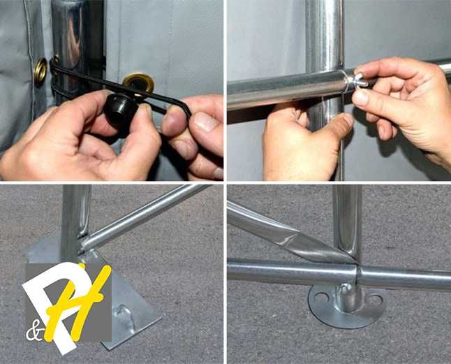 Гараж за автомобил 3,30х6 м Навес за двор PVC 500 g/m2