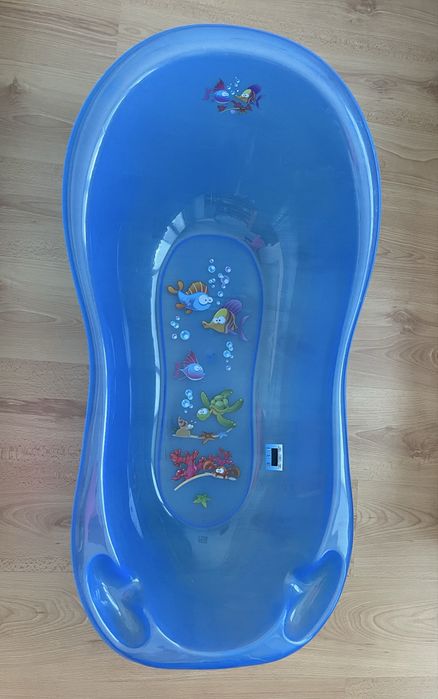 Корито за баня с вграден термометър